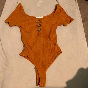 Brown Bodysuit